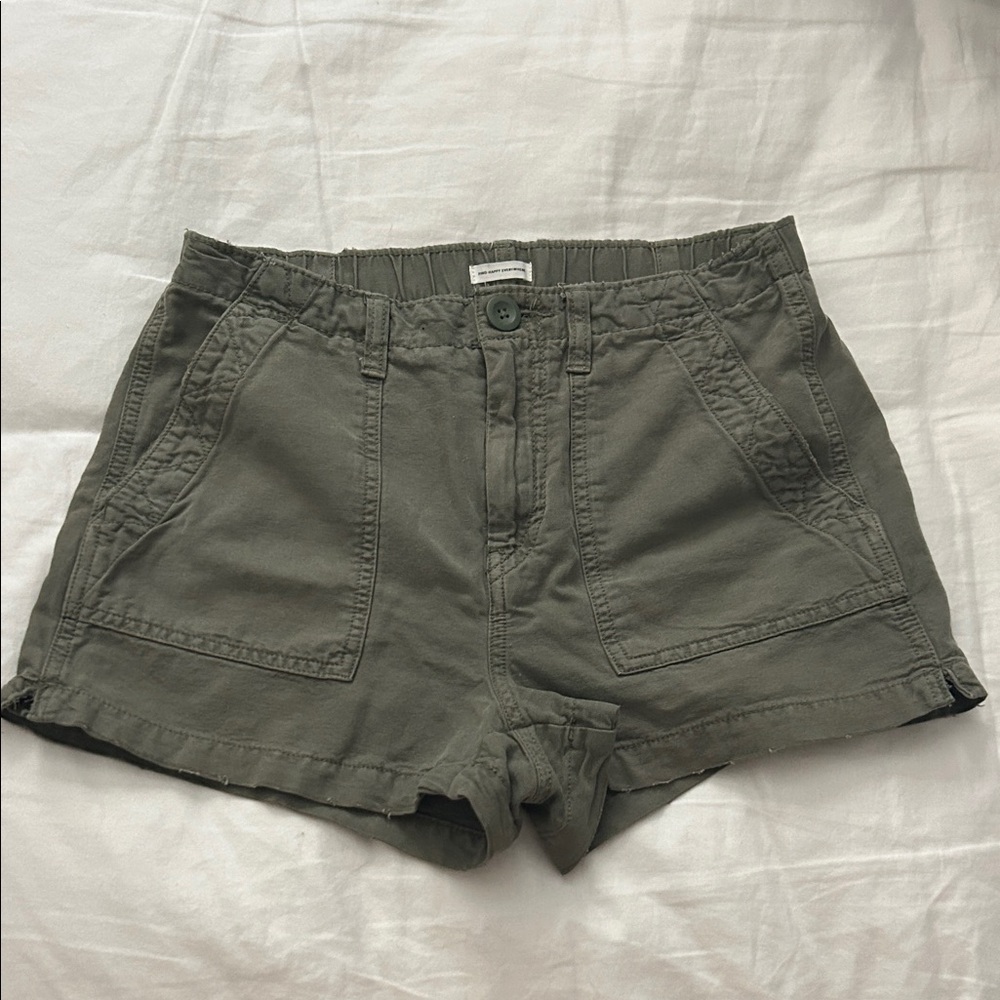 Aerie Sage Green Women's Cargo Shorts